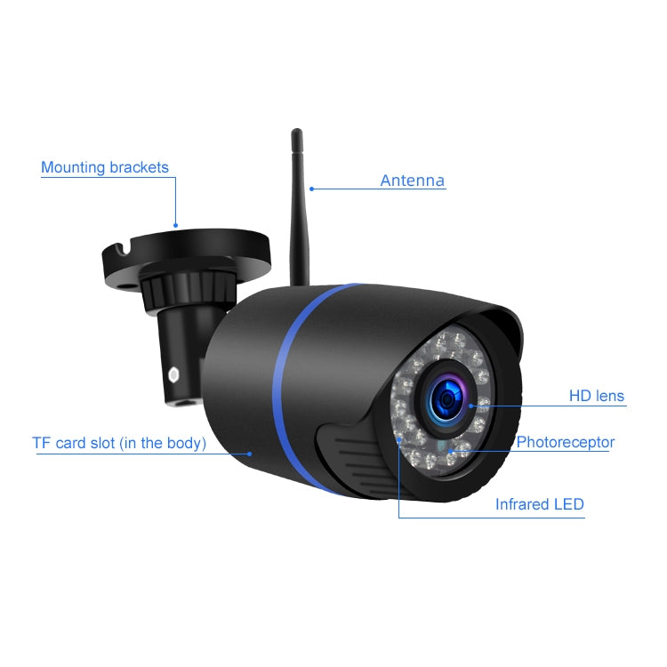 Q4 2.0 Million Pixels 1080P HD Wireless IP Camera, Support Motion Detection & Two-way Audio & Infrared Night Vision & TF Card, US Plug, Q4 Q4 2.0 Million Pixels 1080P HD Wireless IP Camera, Support Motion Detection & Two-way Audio & Infrared Night Vision & TF Card, US Plug, Q4